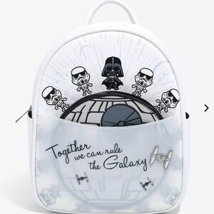 Star Wars White Graphic Mini Backpack